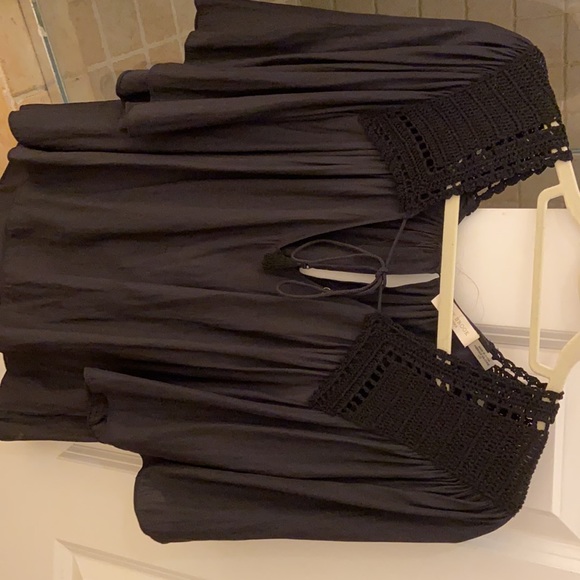 Ramy Brook black blouse - Picture 3 of 4